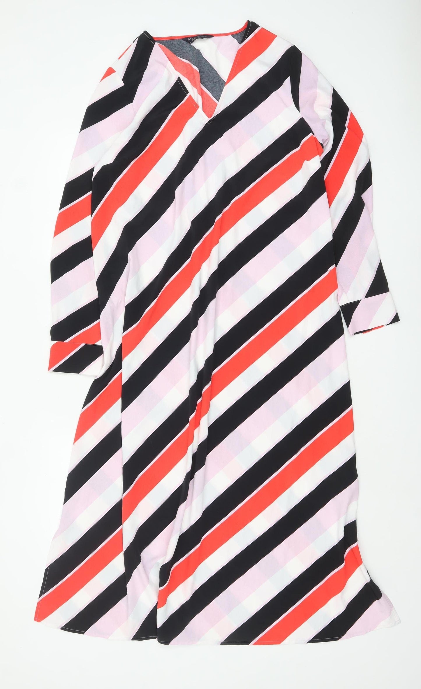 Womens UK Size 12 Marks and Spencer A-Line Dress