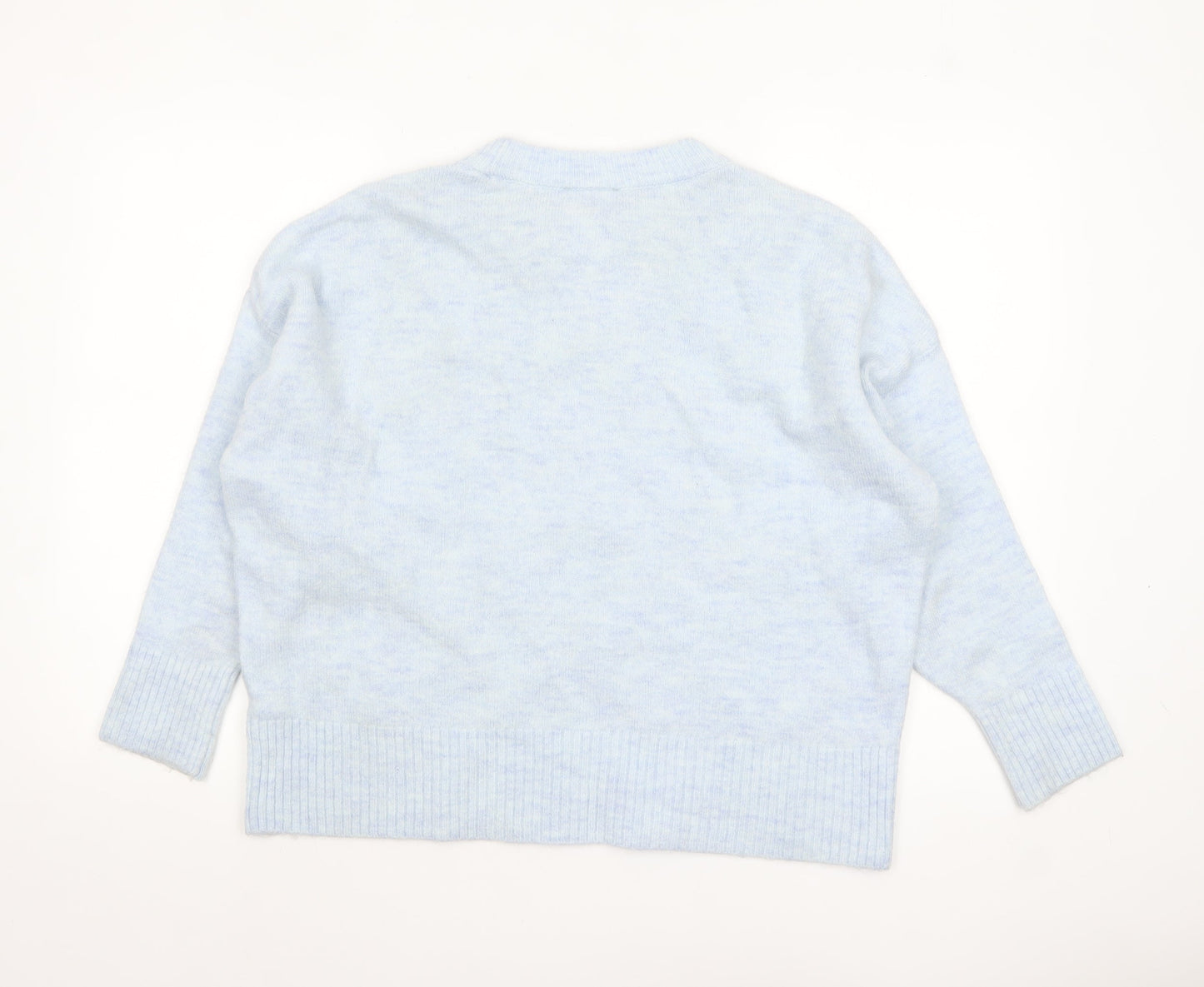 Womens UK Size M New Look Blue Pullover Jumper
