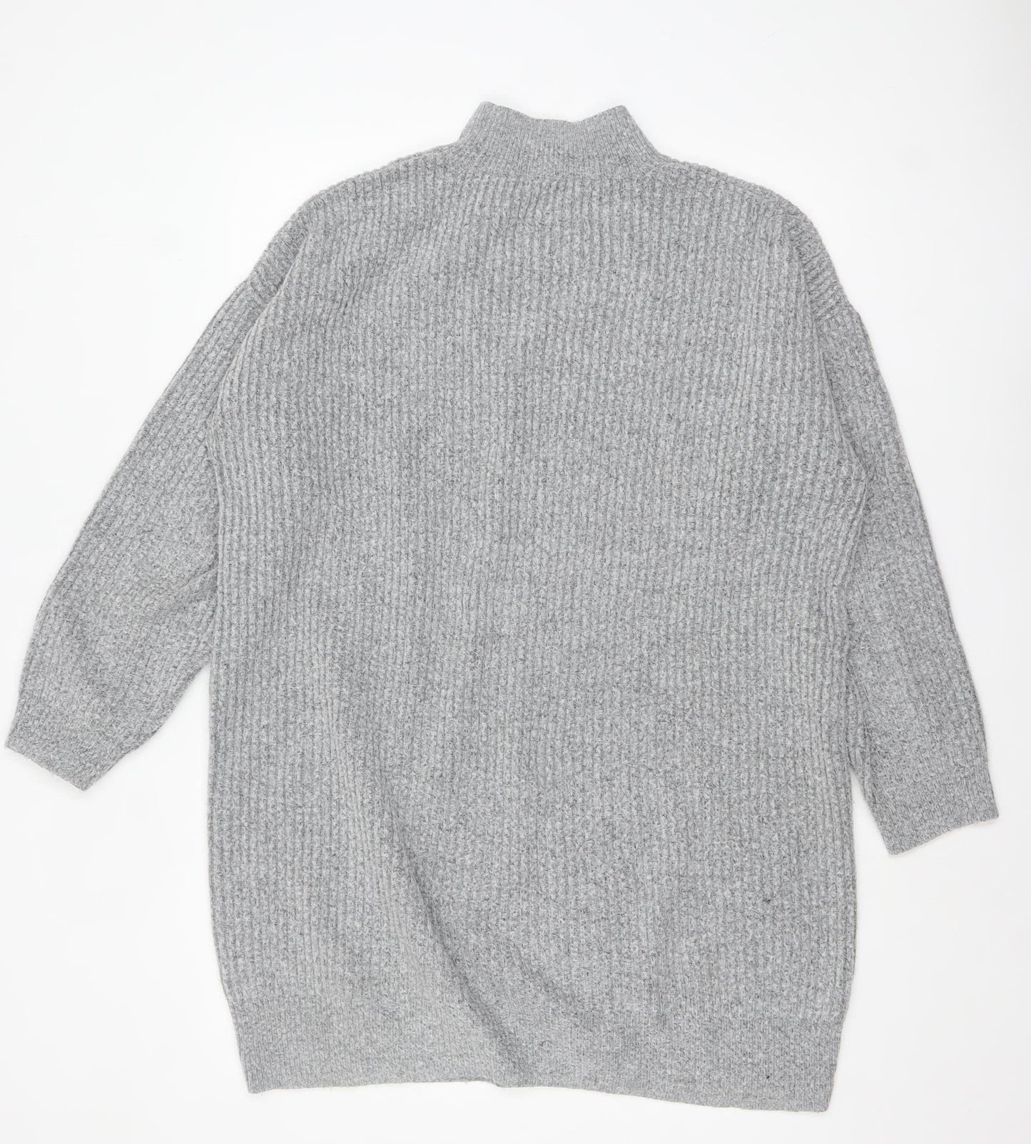 Womens UK Size 12 F&F Grey Pullover Jumper