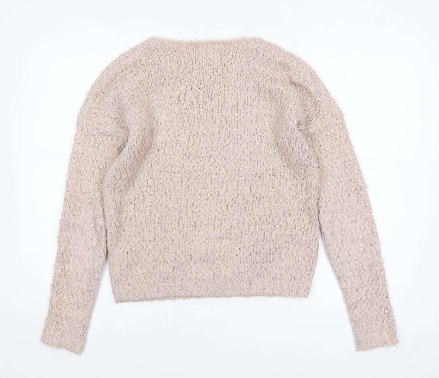 Womens UK Size S New Look Beige Pullover Jumper