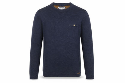 Mens UK Size S Threadbare Blue Pullover Jumper