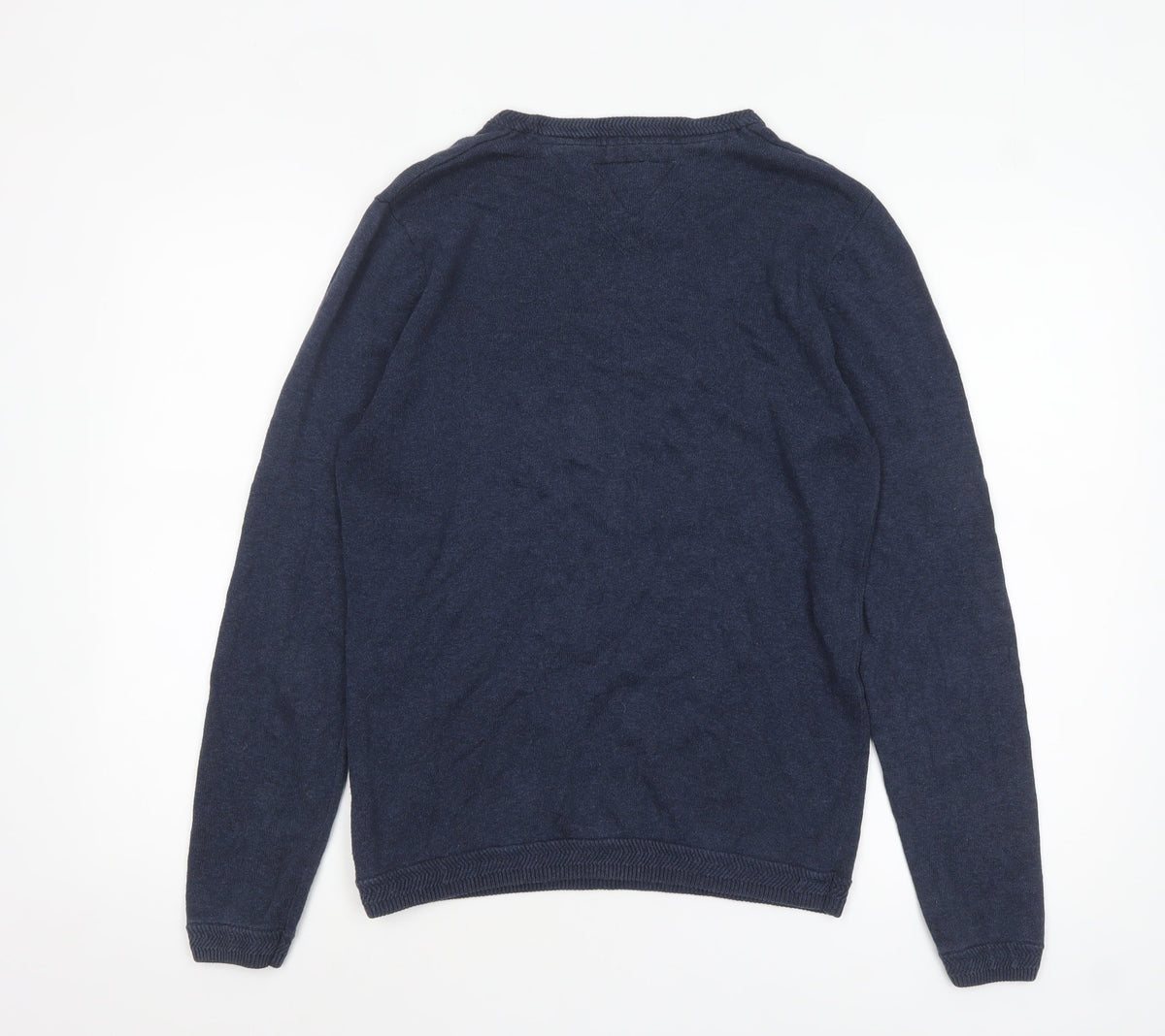 Mens UK Size S Threadbare Blue Pullover Jumper