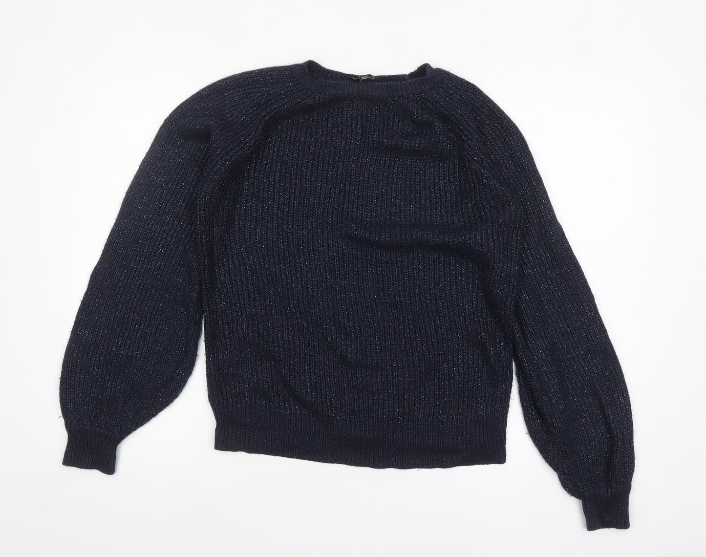 Womens UK Size 12 Dorothy Perkins Blue Pullover Jumper