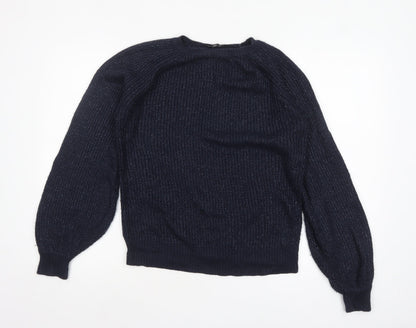 Womens UK Size 12 Dorothy Perkins Blue Pullover Jumper