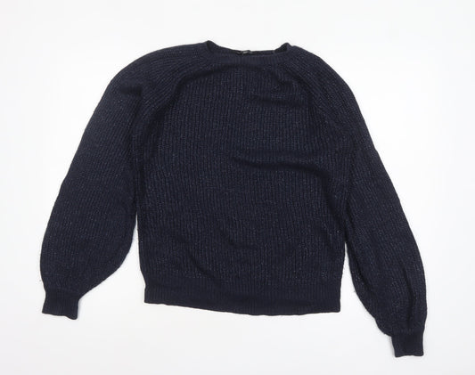Womens UK Size 12 Dorothy Perkins Blue Pullover Jumper