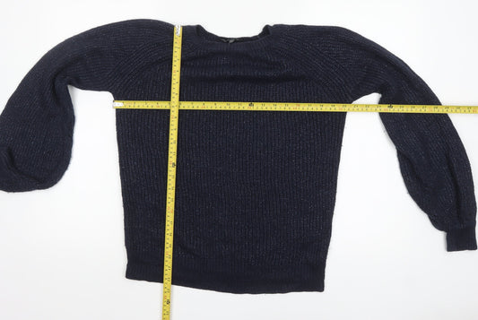 Womens UK Size 12 Dorothy Perkins Blue Pullover Jumper