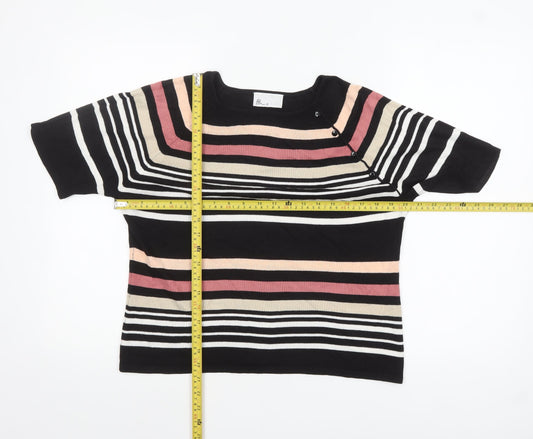 Womens UK Size 12 BHS Multicoloured Pullover Jumper