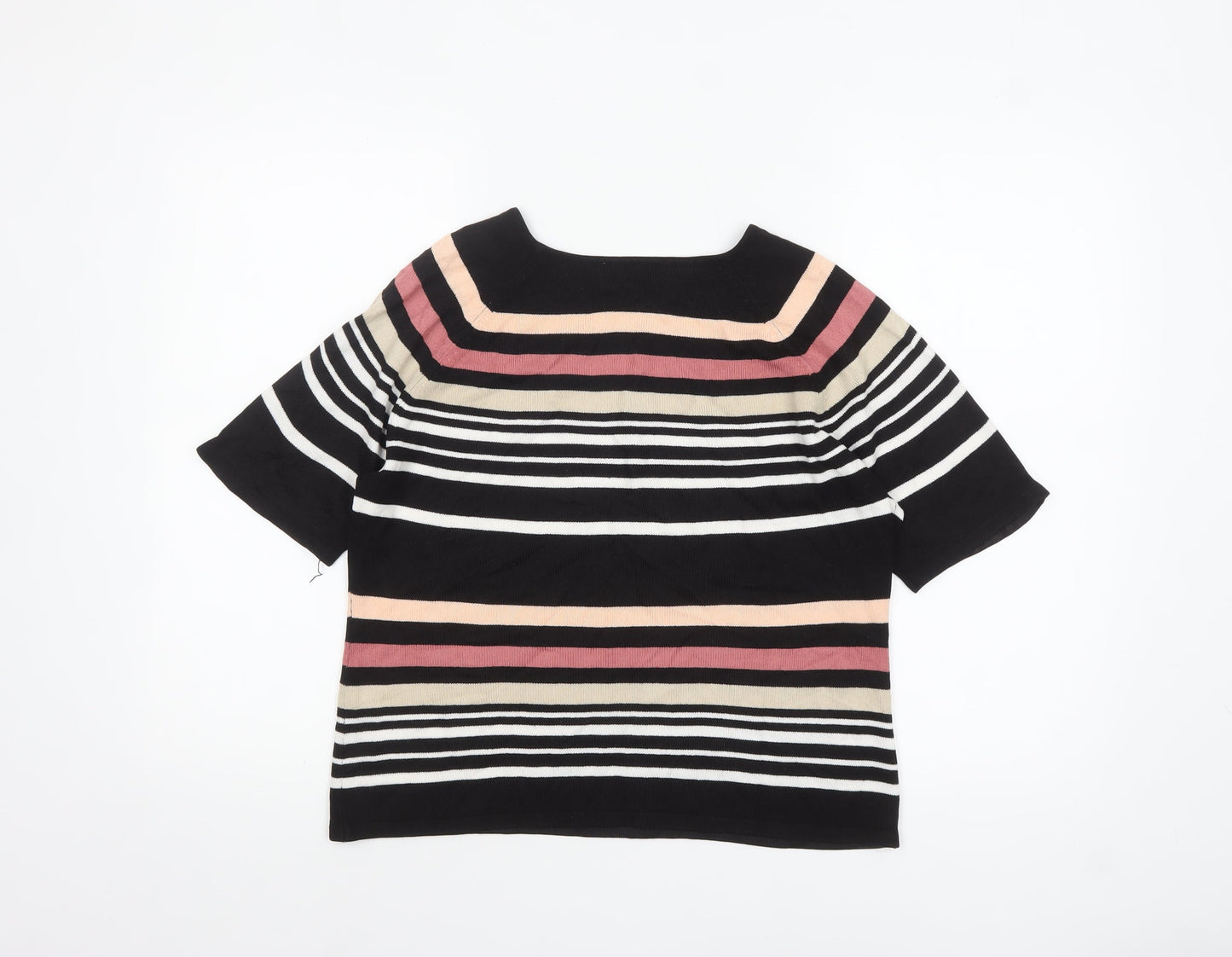 Womens UK Size 12 BHS Multicoloured Pullover Jumper