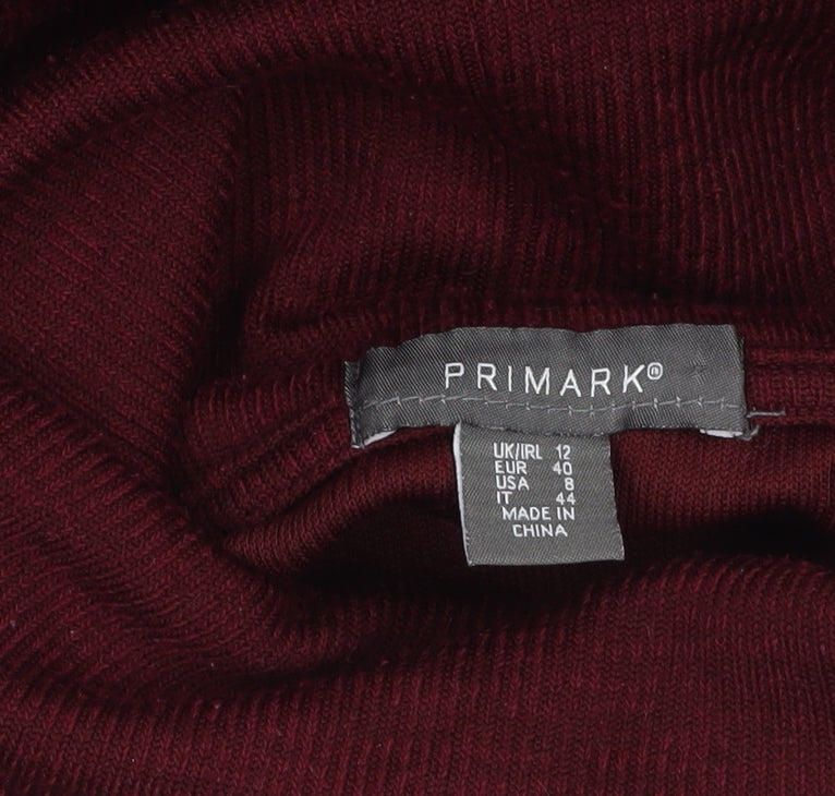 Womens UK Size 12 Primark Bodycon Dress
