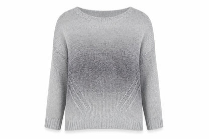 Marks and Spencer Per Una Women's Grey Size 10 Knit Pullover Jumper