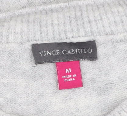 Womens UK Size M Vince Camuto Grey Pullover Jumper