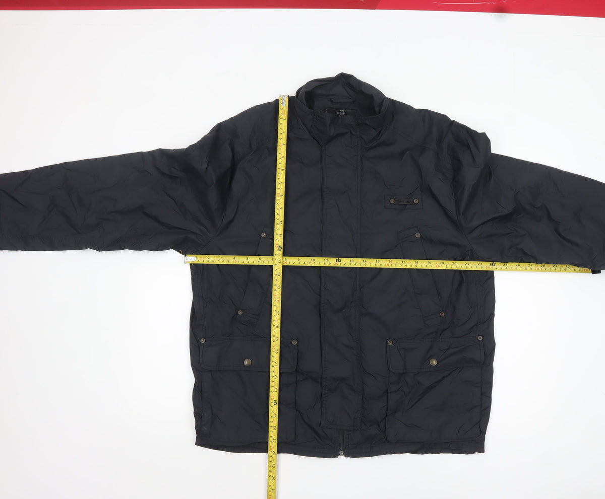 Mens UK Size XL Teddy Smith Black Basic Jacket