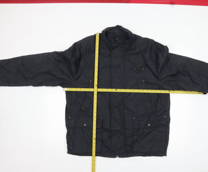 Mens UK Size XL Teddy Smith Black Basic Jacket