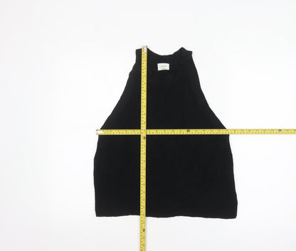 Womens UK Size XL Wilfred Black Basic Tank