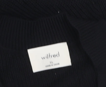 Womens UK Size XL Wilfred Black Basic Tank
