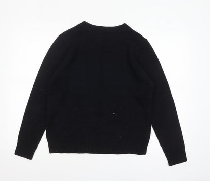 Womens UK Size 14 Dorothy Perkins Black Pullover Jumper