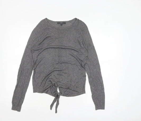 Womens UK Size 6 NEXT Grey Pullover Jumper