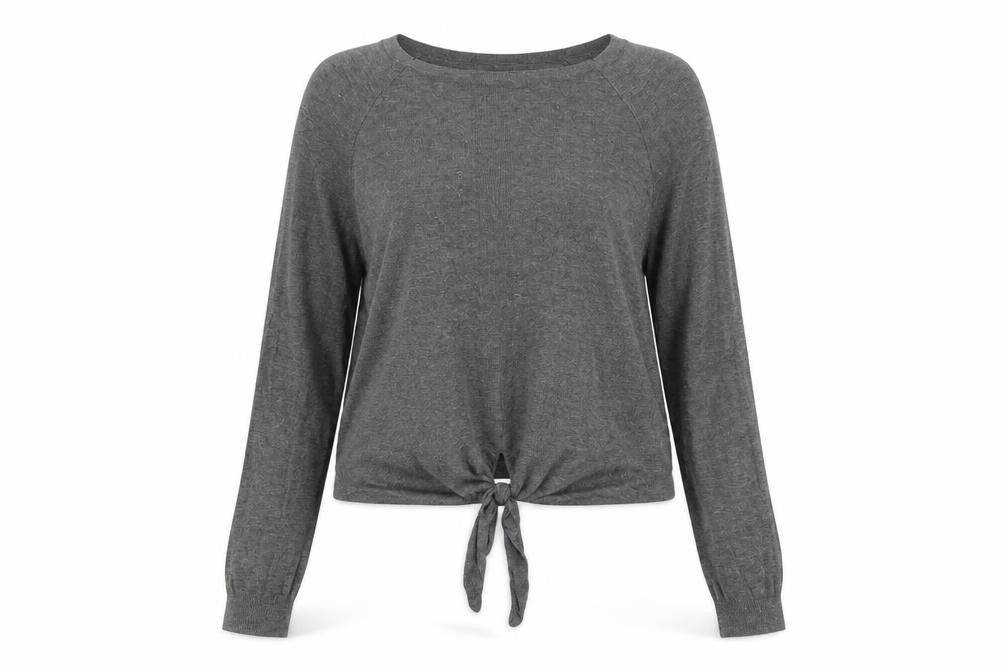 Womens UK Size 6 NEXT Grey Pullover Jumper