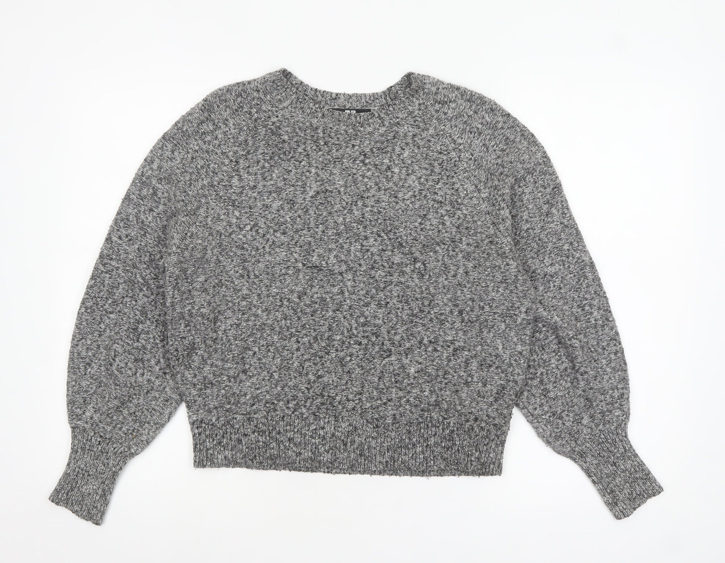 Womens UK Size S Uniqlo Grey Pullover Jumper