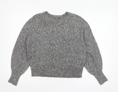 Womens UK Size S Uniqlo Grey Pullover Jumper