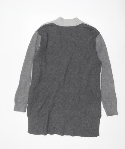 Womens UK Size 14 Marks and Spencer Grey Cardigan Jumper