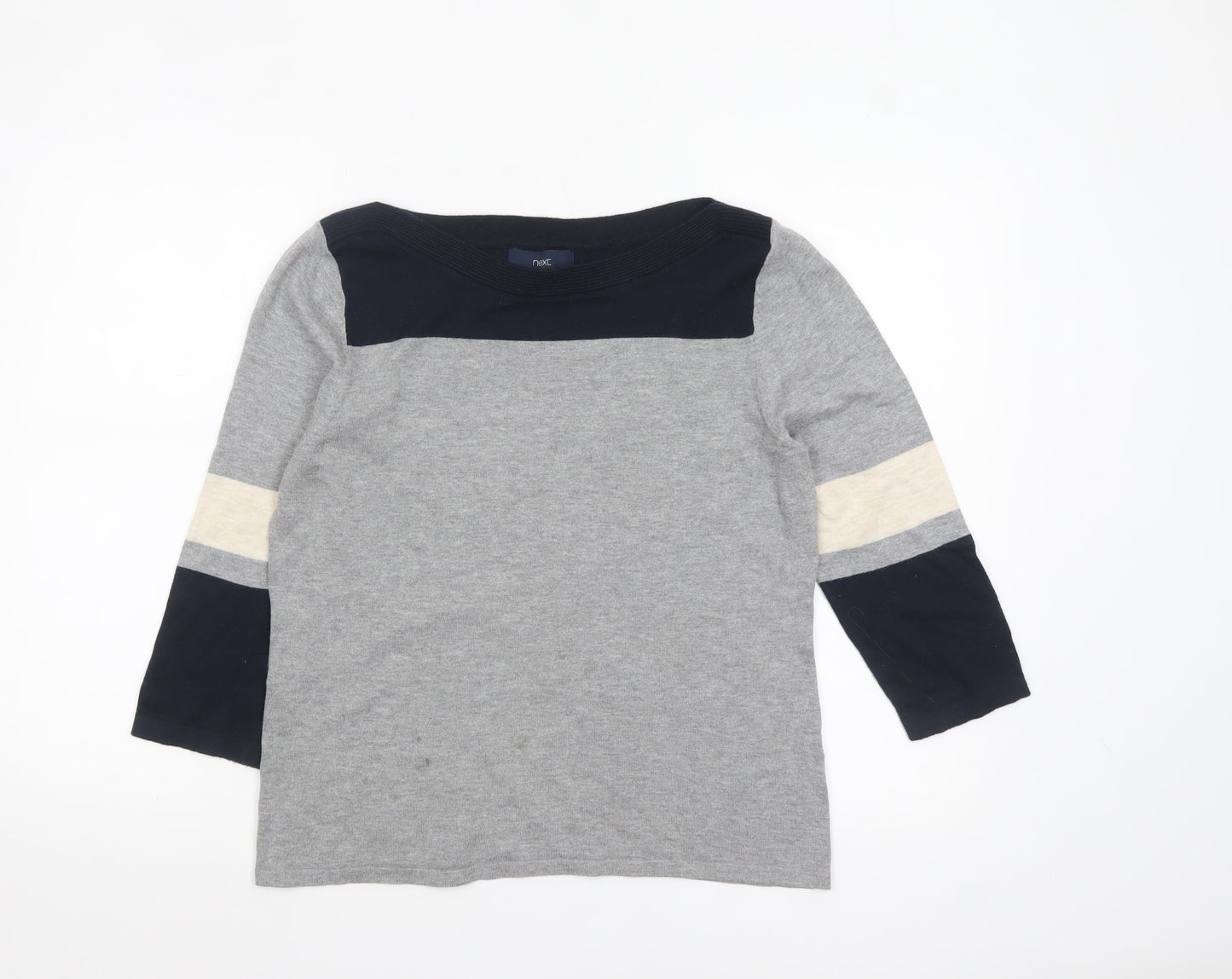 Womens UK Size 14 NEXT Grey Pullover Jumper