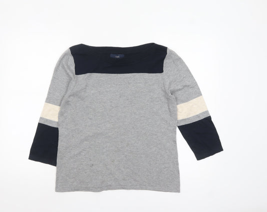 Womens UK Size 14 NEXT Grey Pullover Jumper