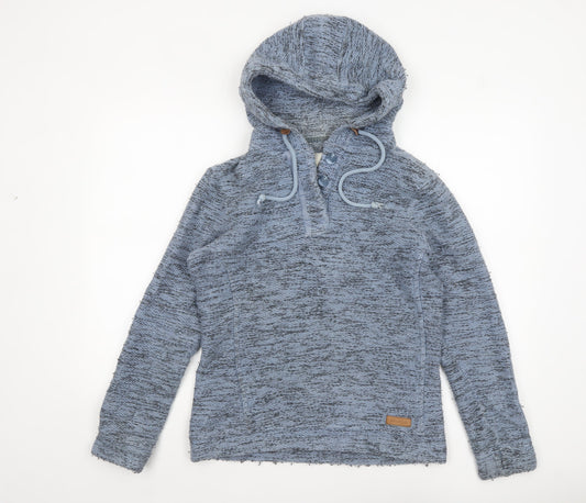 Womens UK Size 10 Weird Fish Blue Pullover Sweatshirt