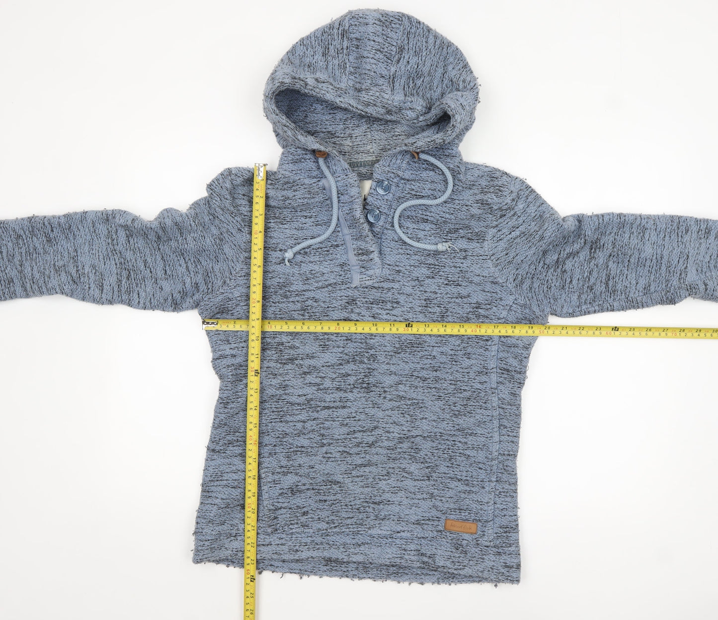 Womens UK Size 10 Weird Fish Blue Pullover Sweatshirt