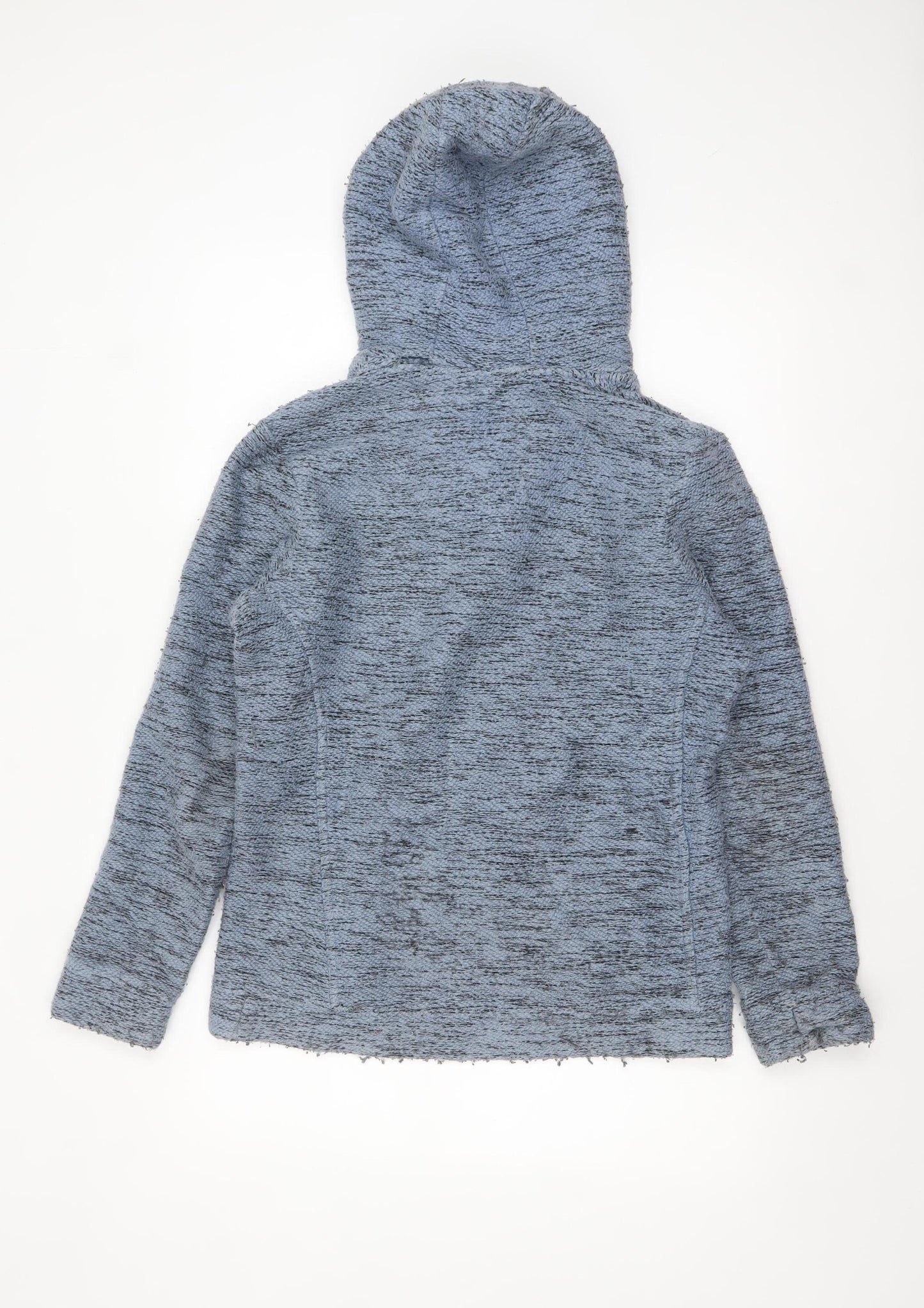 Womens UK Size 10 Weird Fish Blue Pullover Sweatshirt