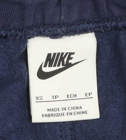 Nike Men's Blue XS Jogger Sweatpants Tapered Fleece