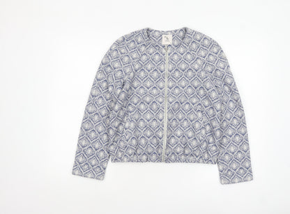Womens UK Size 10 TU Blue Basic Jacket