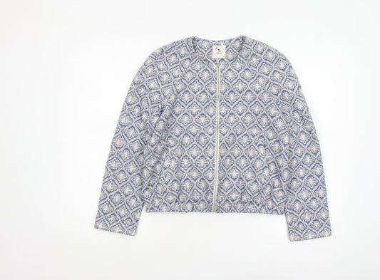 Womens UK Size 10 TU Blue Basic Jacket