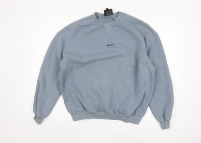 Unisex Adults UK Size XS Meshki Blue Pullover Sweatshirt