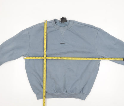 Unisex Adults UK Size XS Meshki Blue Pullover Sweatshirt