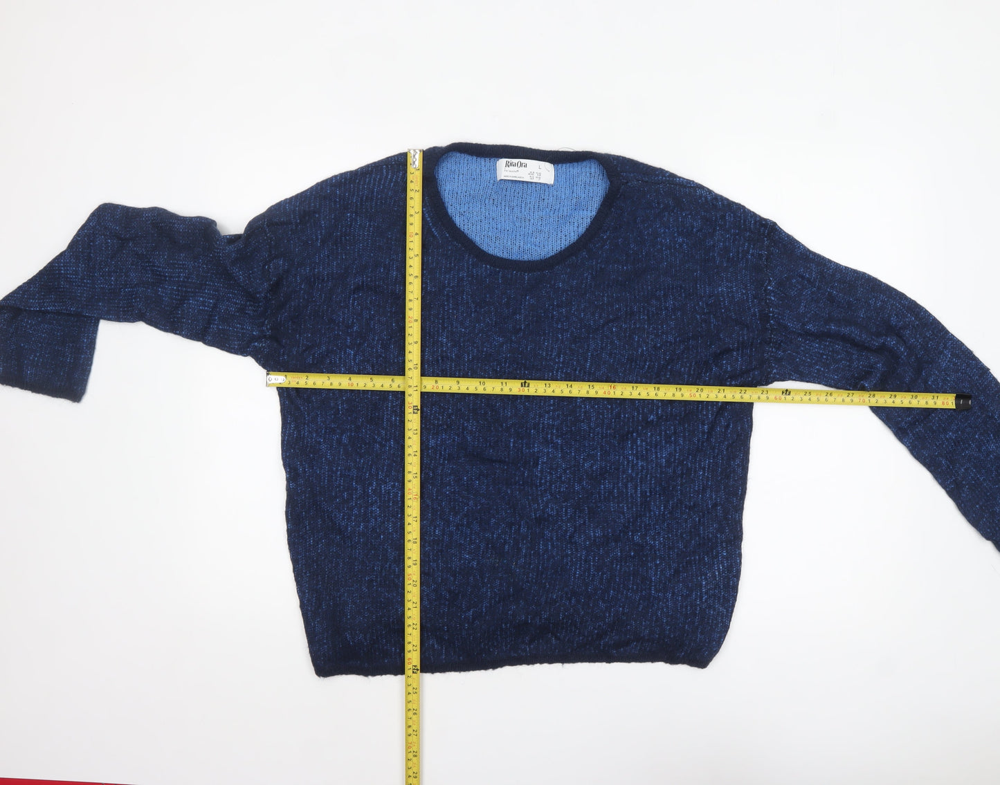 Womens UK Size L Primark Blue Pullover Jumper