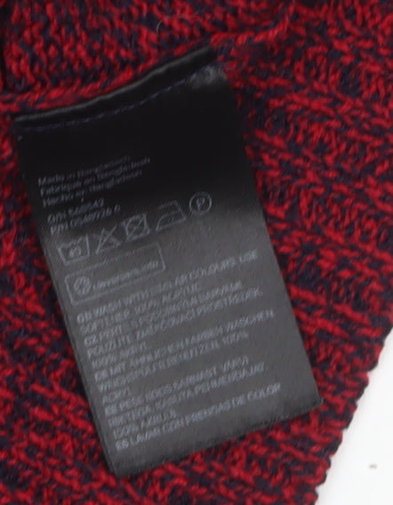 Womens UK Size 14 H&M Red Pullover Jumper