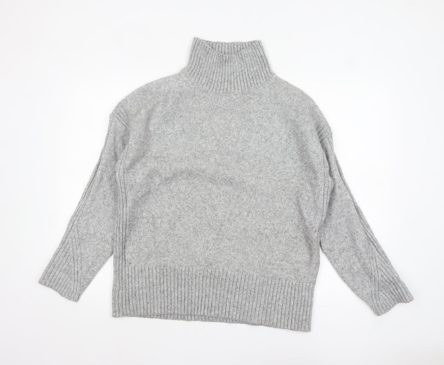 Womens UK Size S New Look Grey Pullover Jumper