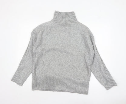 Womens UK Size S New Look Grey Pullover Jumper