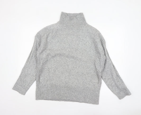 Womens UK Size S New Look Grey Pullover Jumper