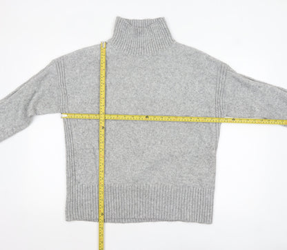 Womens UK Size S New Look Grey Pullover Jumper