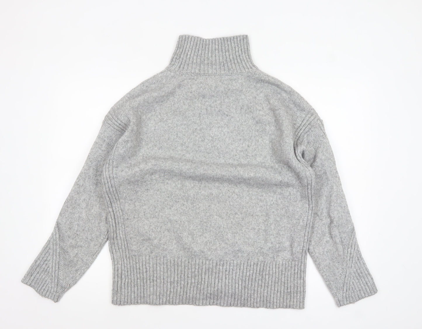 Womens UK Size S New Look Grey Pullover Jumper