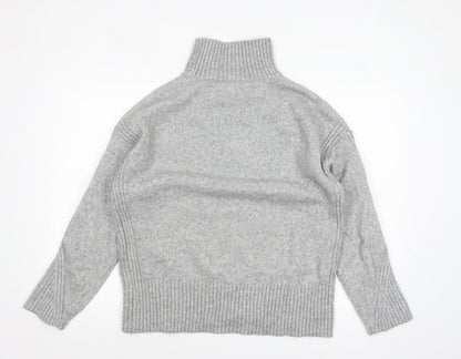Womens UK Size S New Look Grey Pullover Jumper