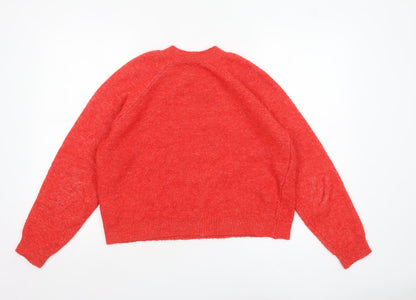 Womens UK Size 10 ASOS Red Pullover Jumper