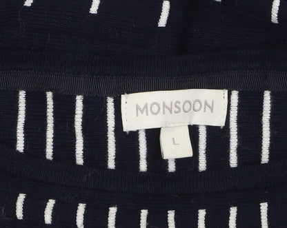 Womens UK Size L Monsoon Fit & Flare Dress