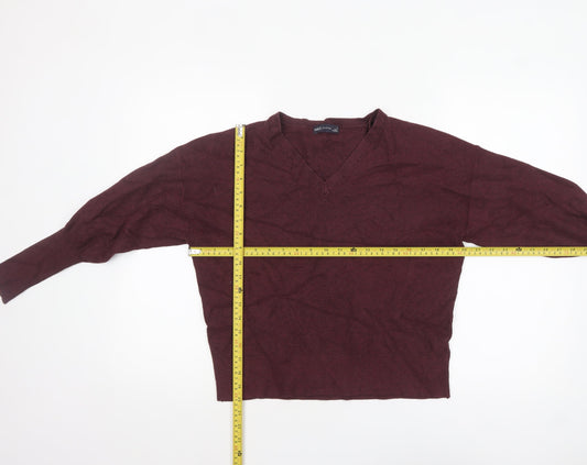 Womens UK Size M Marks and Spencer Brown Pullover Jumper