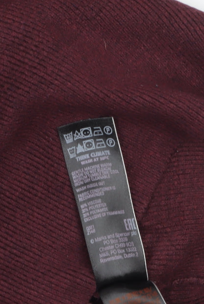 Womens UK Size M Marks and Spencer Brown Pullover Jumper