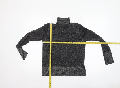 Womens UK Size 10 TU Black Pullover Jumper
