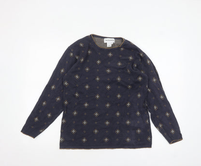 Womens UK Size S Breckenridge Blue Pullover Jumper
