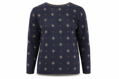 Womens UK Size S Breckenridge Blue Pullover Jumper